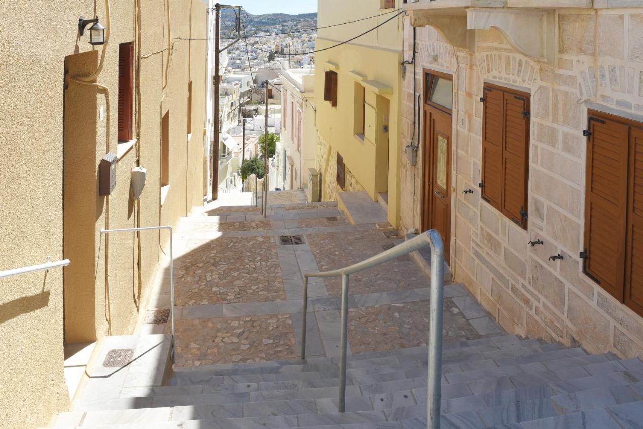 Almanza Apartment Syros Ermoupoli Dış mekan fotoğraf